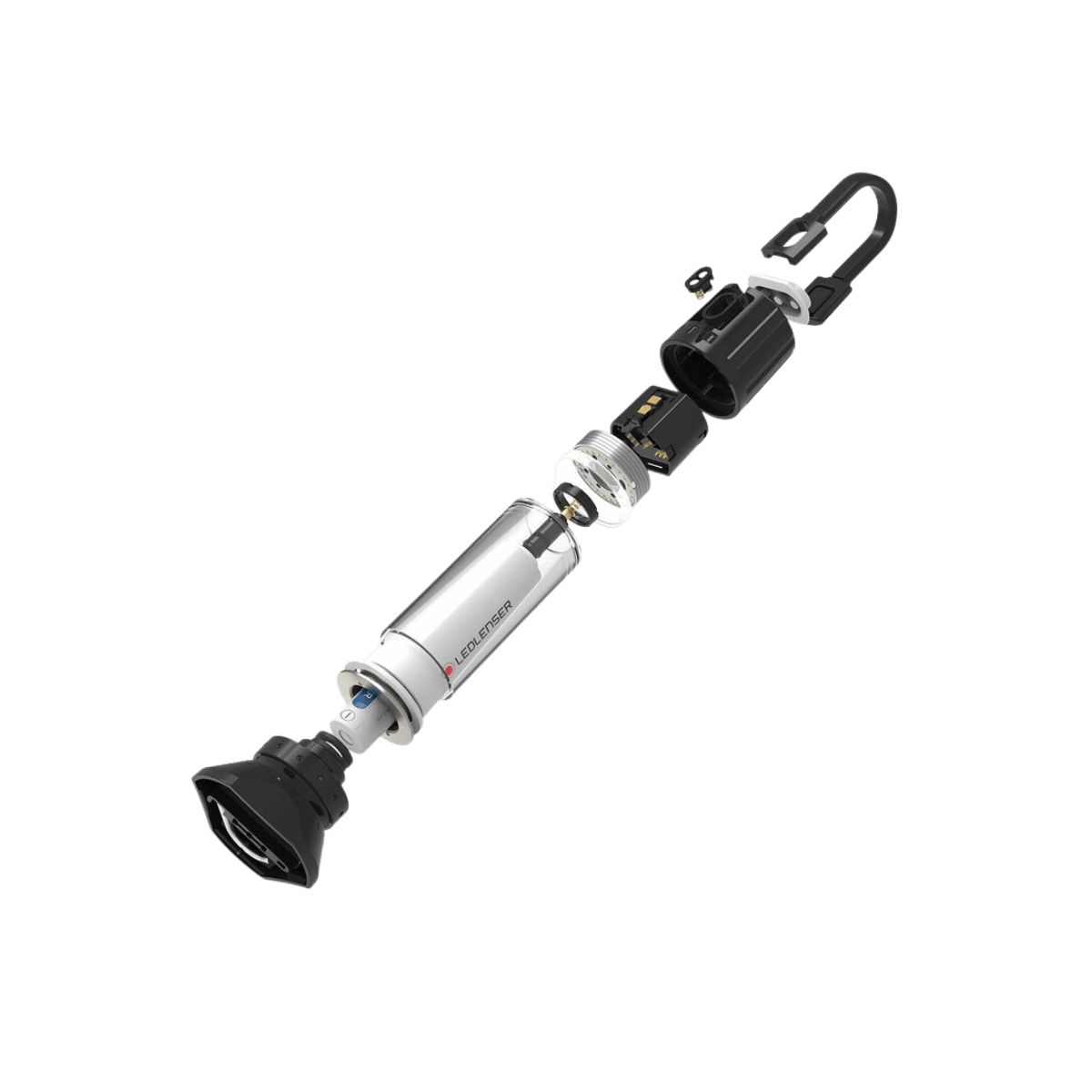 LEDLENSER ML6 RECHARGEABLE LANTERN - ISOMETRIC VIEW