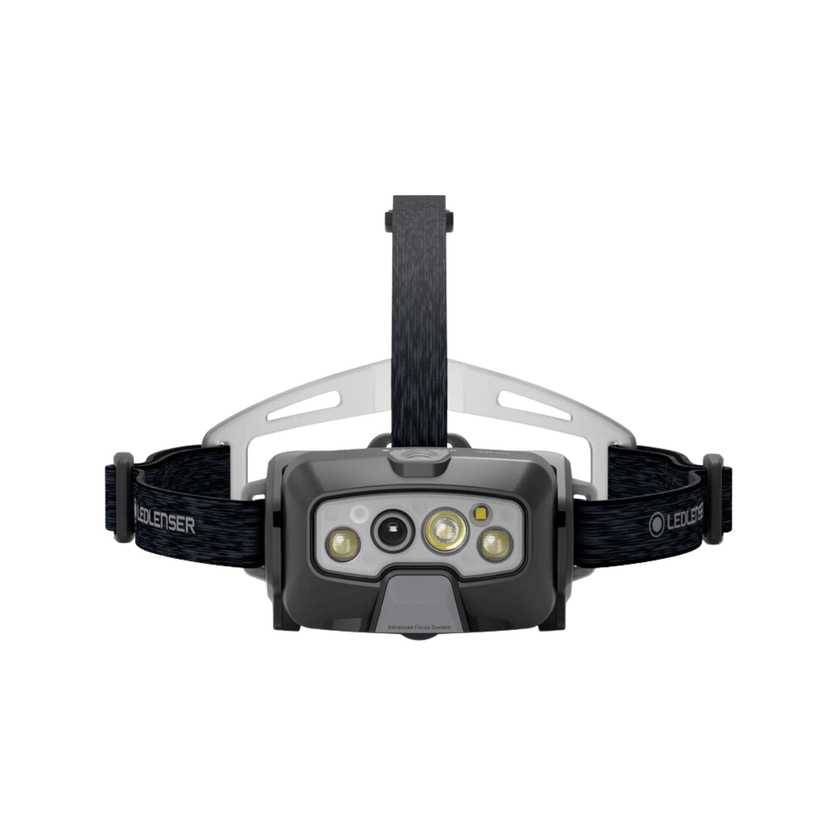 LEDLENSER RECHARGEABLE HEAD TORCH - FRONT VIEW
