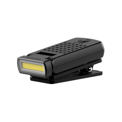 LEDLENSER ULTRA COMPACT CLIP LIGHT - ANGLE SIDED FRONT VIEW