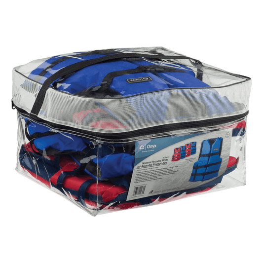 GENERAL PURPOSE LIFE JACKET 4-PACK