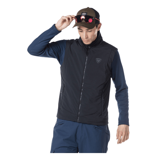 ROSSIGNOL MEN'S OPSIDE LIGHT INSULATED VEST - BLACK_Front