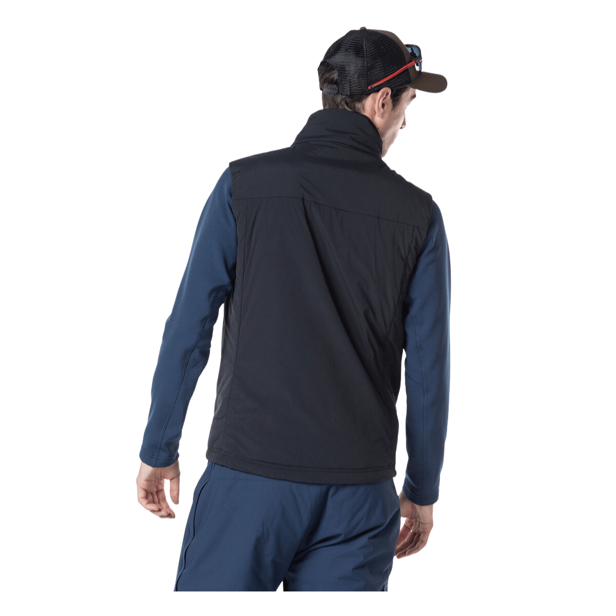 ROSSIGNOL MEN'S OPSIDE LIGHT INSULATED VEST - BLACK_Back