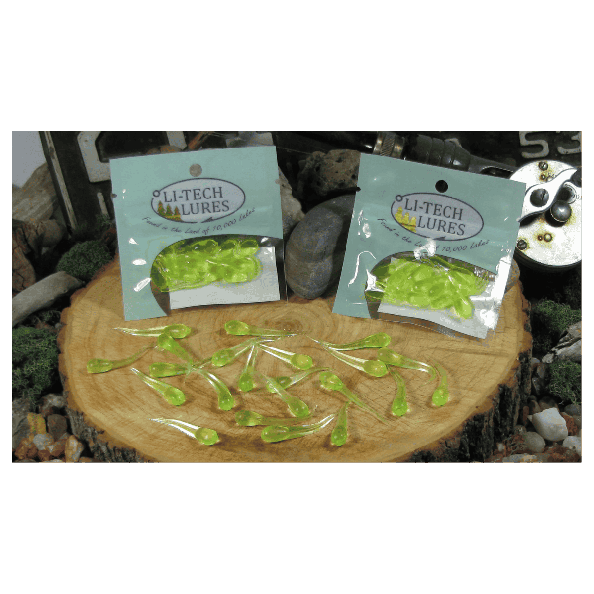 LITECH WIGGLE JIG - CHARTREUSE