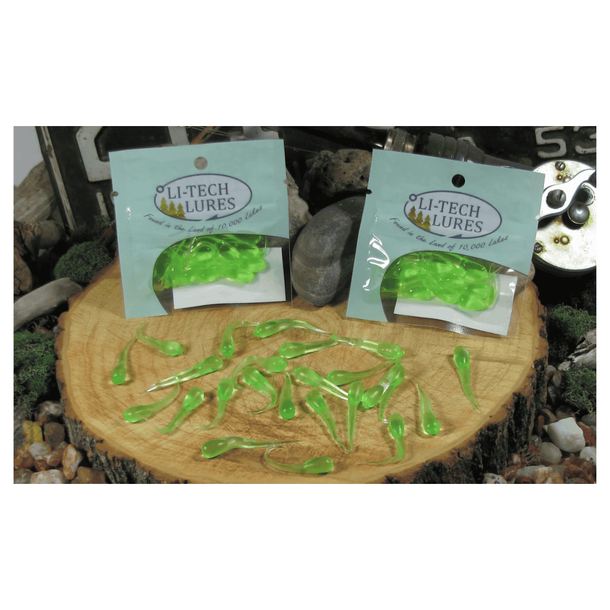 LITECH WIGGLE JIG - FLOURESCENT GREEN