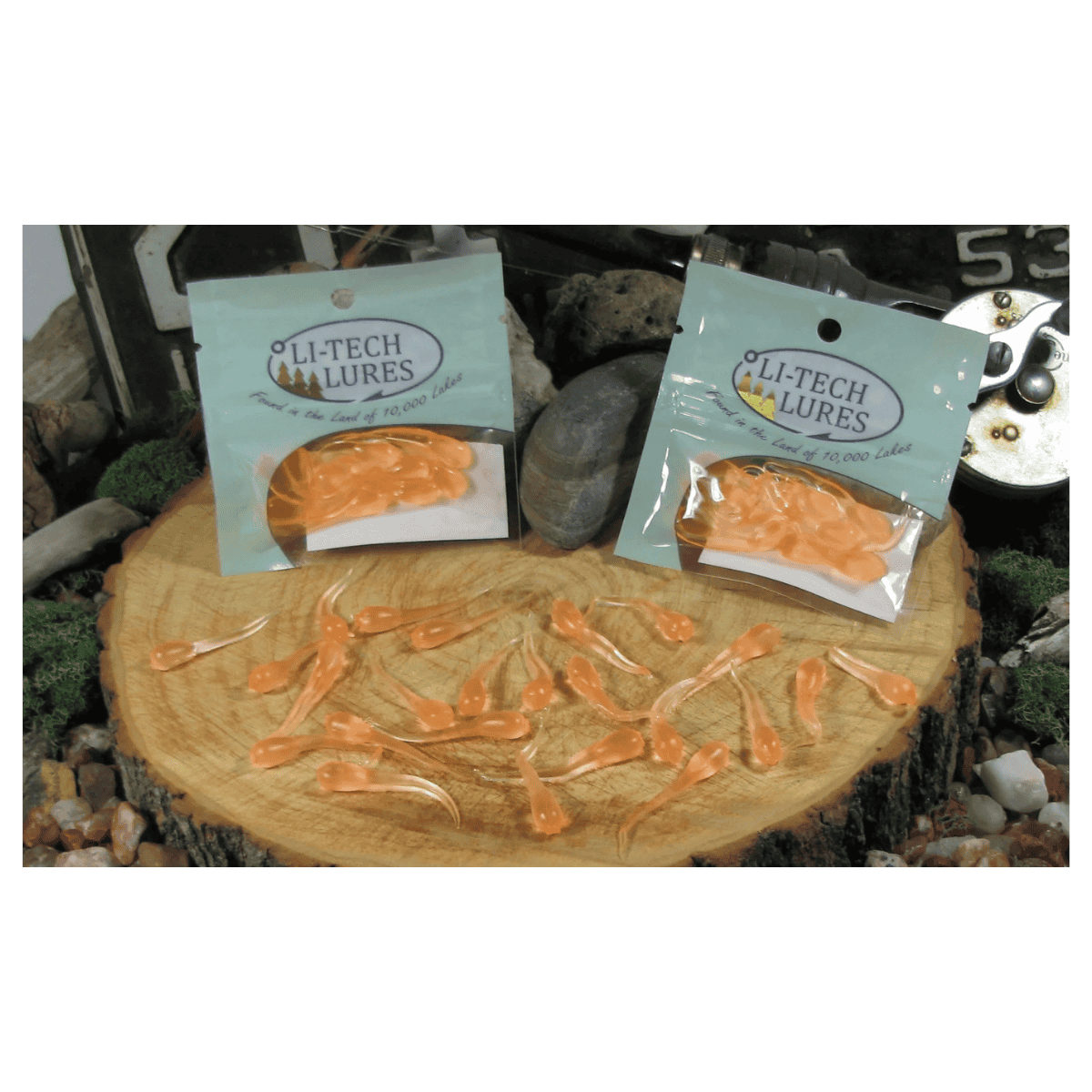 LITECH WIGGLE JIG - FLOURESCENT ORANGE