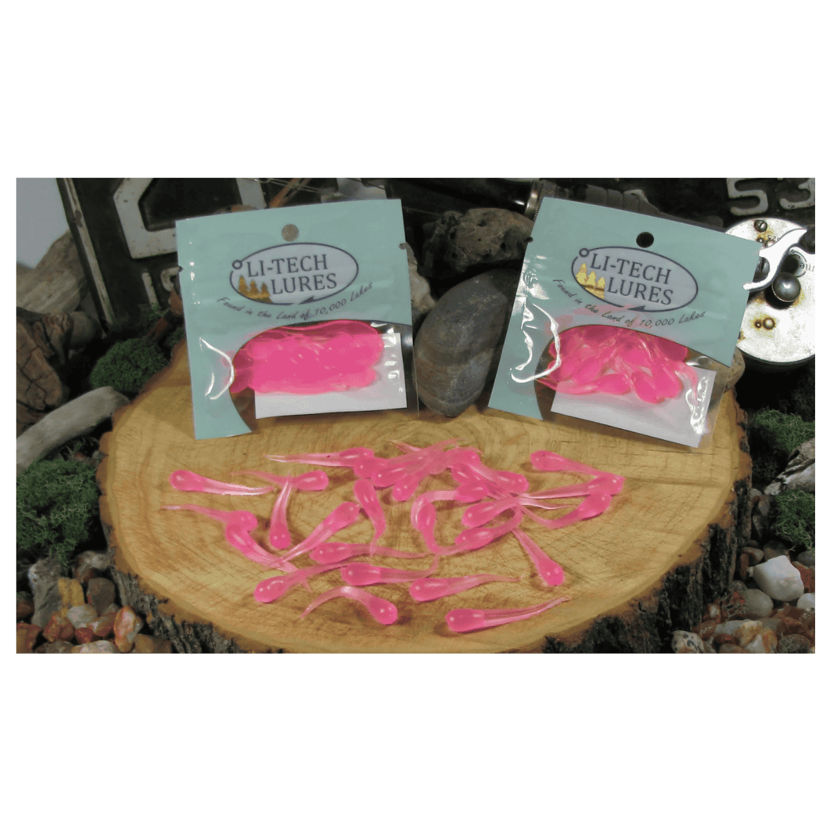 LITECH WIGGLE JIG - FLOURESCENT PINK