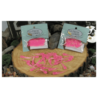 LITECH WIGGLE JIG - FLOURESCENT PINK