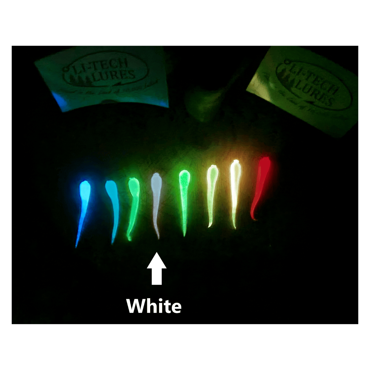 LITECH WIGGLE JIG - GLOW WHITE