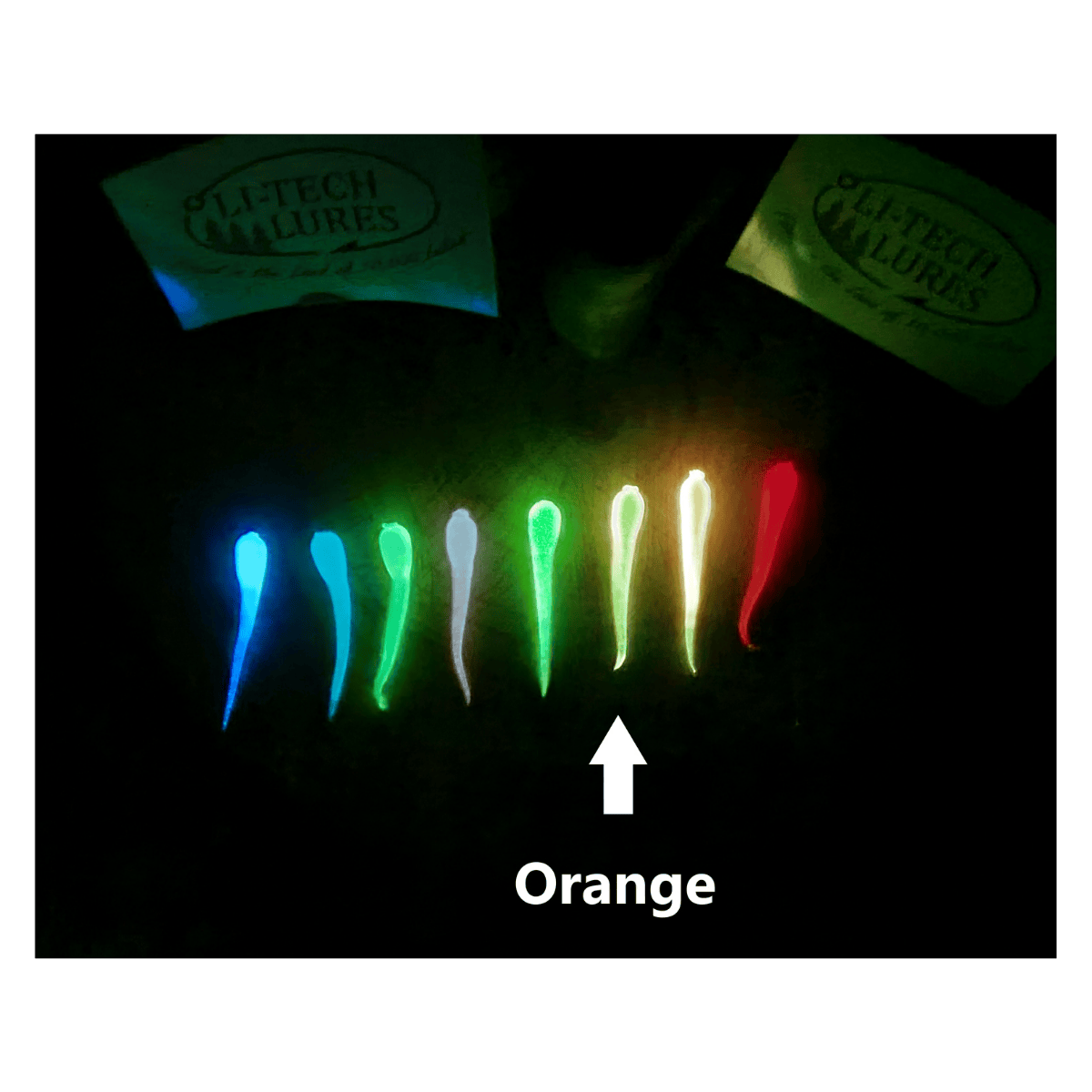 LITECH WIGGLE JIG - GLOW ORANGE