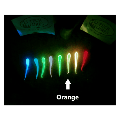 LITECH WIGGLE JIG - GLOW ORANGE