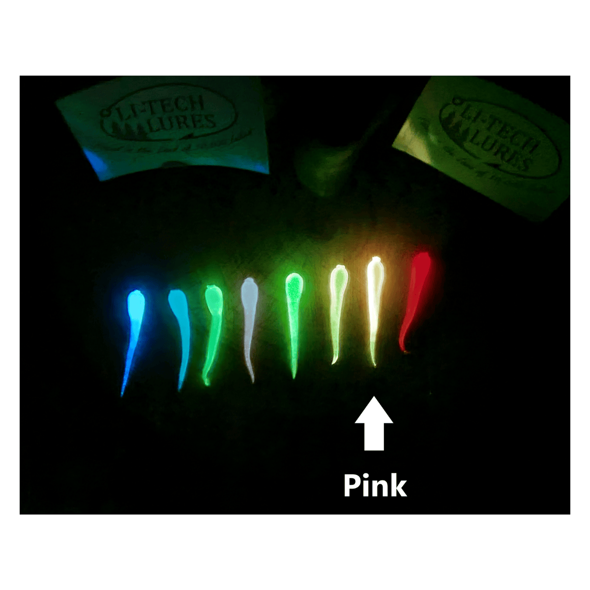 LITECH WIGGLE JIG - GLOW PINK