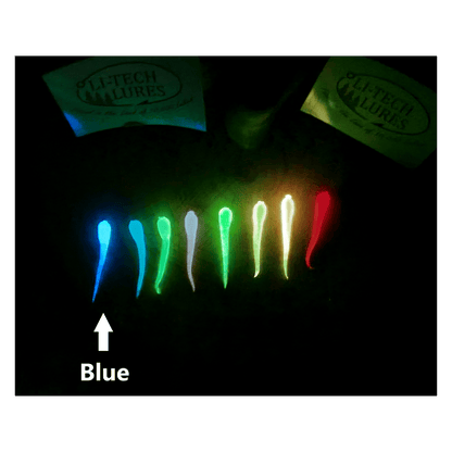 LITECH WIGGLE JIG - GLOW BLUE