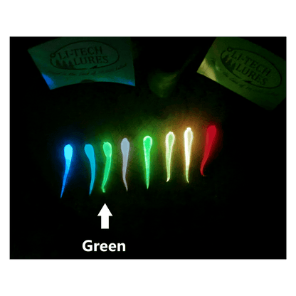 LITECH WIGGLE JIG - GLOW GREEN
