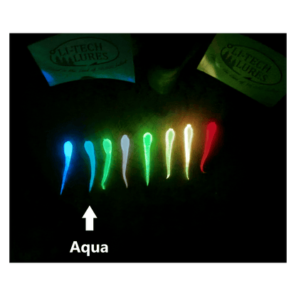 LITECH WIGGLE JIG - GLOW AQUA