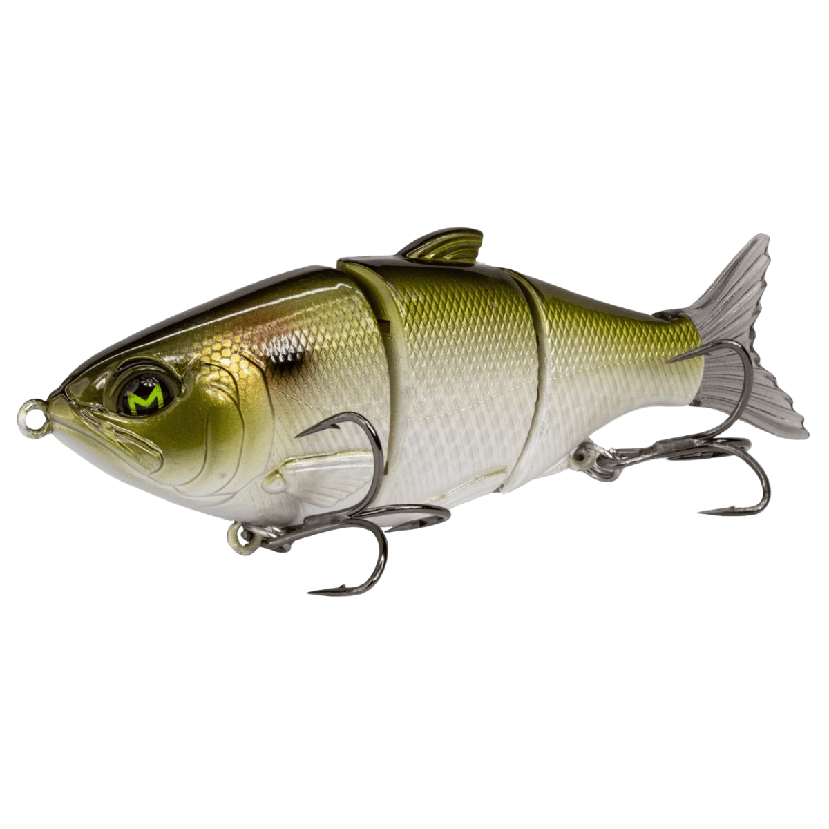 MACH SHAD SWIMBAIT 120 - NATURAL GREEN