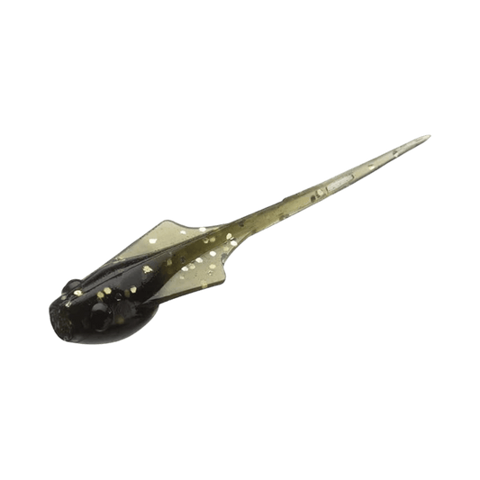 13 FISHING MADPOLE PANFISH PLASTICS 6PK BLACK MAGIC