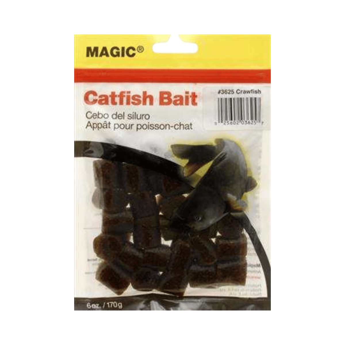 MAGIC CATFISH BAIT 6OZ BROWN_CRAWFISH
