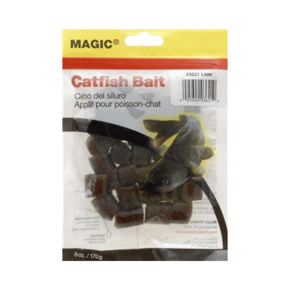 MAGIC CATFISH BAIT 6OZ BROWN_LIVER