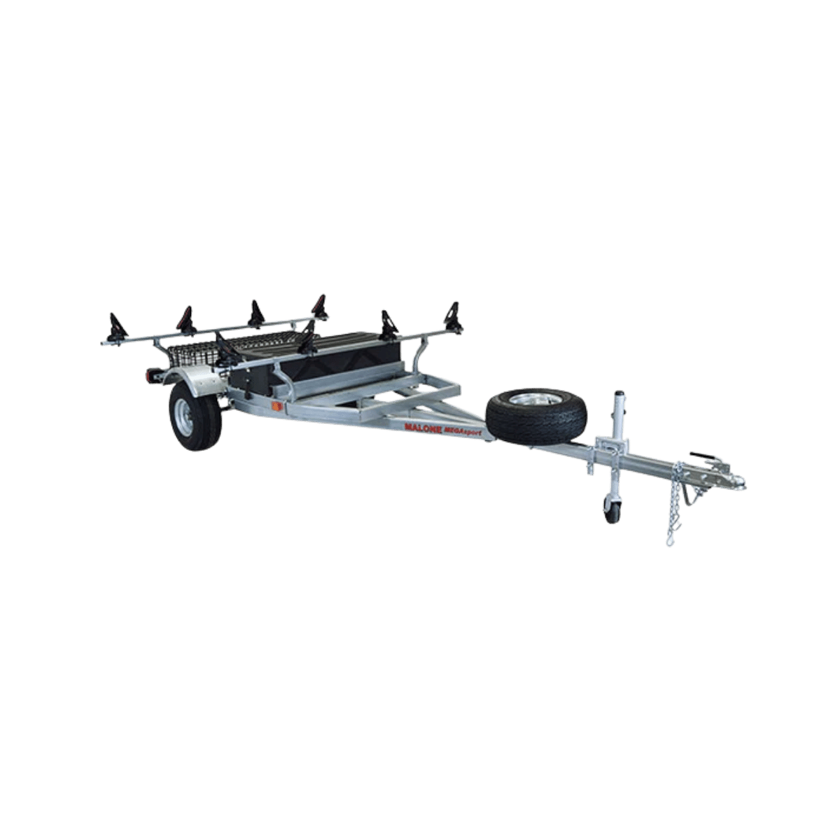 MALONE MEGASPORT KAYAK TRAILER PKG SILVER