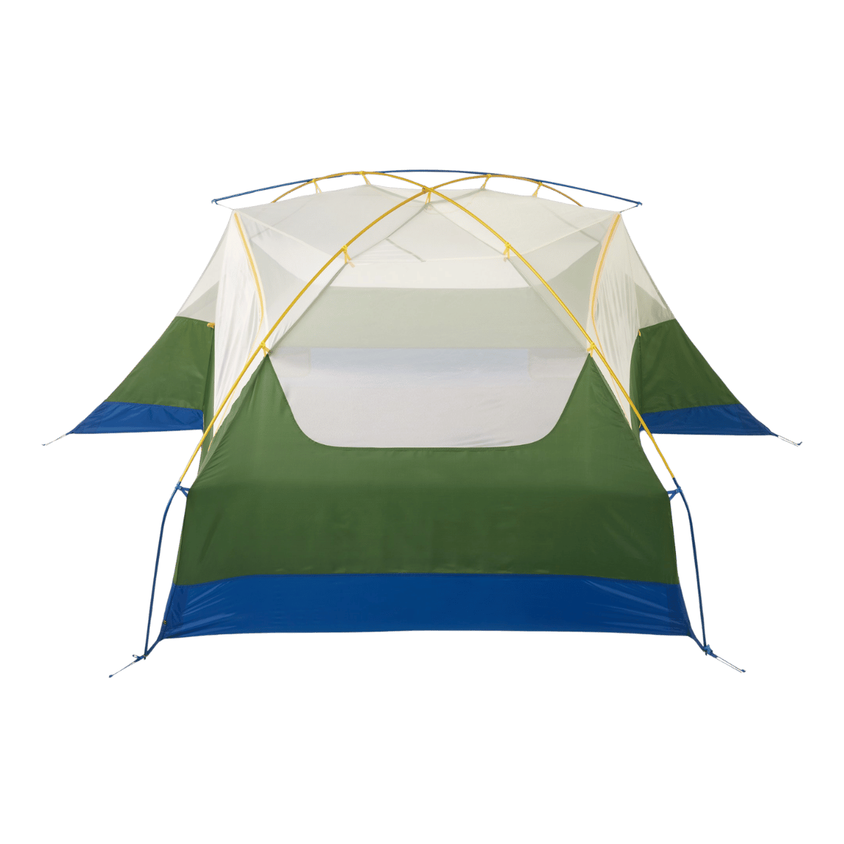 MARMOT LIMELIGHT 3P BACKPACKING TENT - FOLIAGE/DK AZURE BACK VIEW 