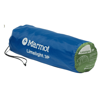 MARMOT LIMELIGHT 3P BACKPACKING TENT - FOLIAGE/DK AZURE STUFF SACK