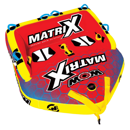 WATER SPORTS MATRIX TOWABLE INFLATABLE TUBE - TOP ANGLED VIEW