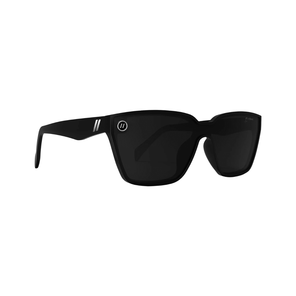 BLENDERS MAVE X2 SUNGLASSES - JET BLACK/SMOKE POL