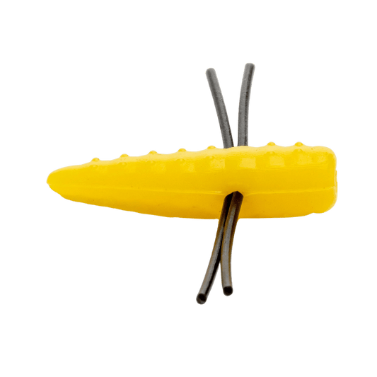 MR CRAPPIE MAXIE WAXIE FISHING LURE .75 INCH - BLACK/YELLOW