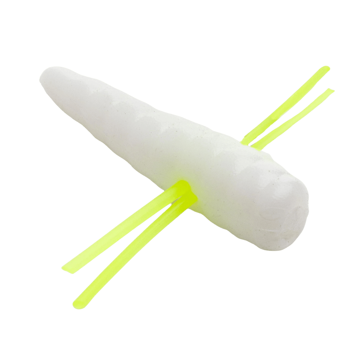 MR CRAPPIE MAXIE WAXIE FISHING LURE .75 INCH - REFRIGERATOR WHITE