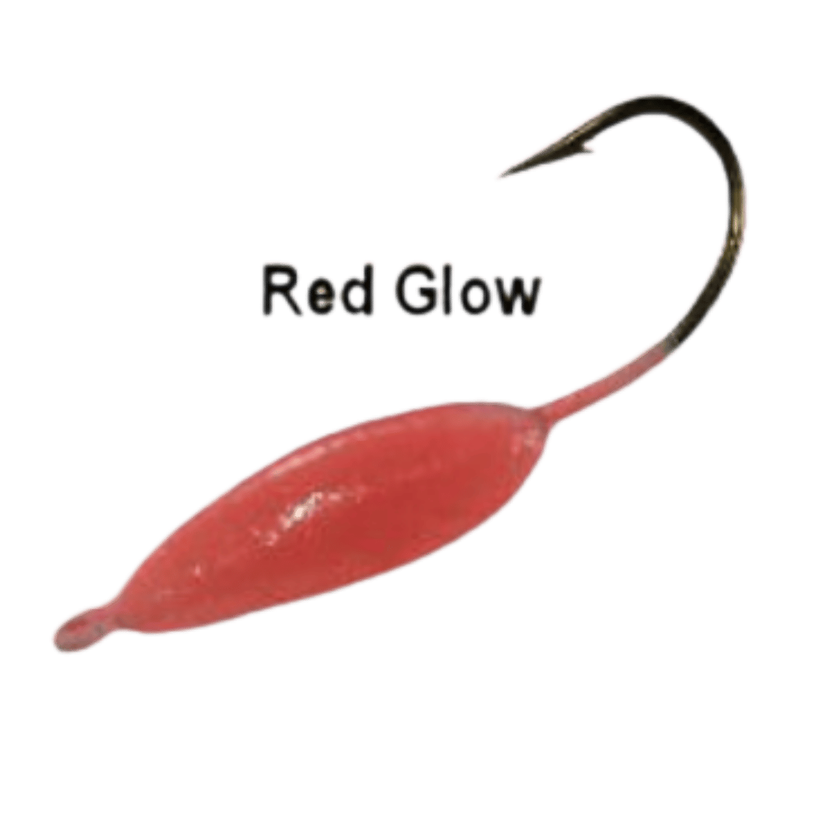 MAYNARD'S BARRACUDA JIG LURE 6' 2 PACK - RED GLOW