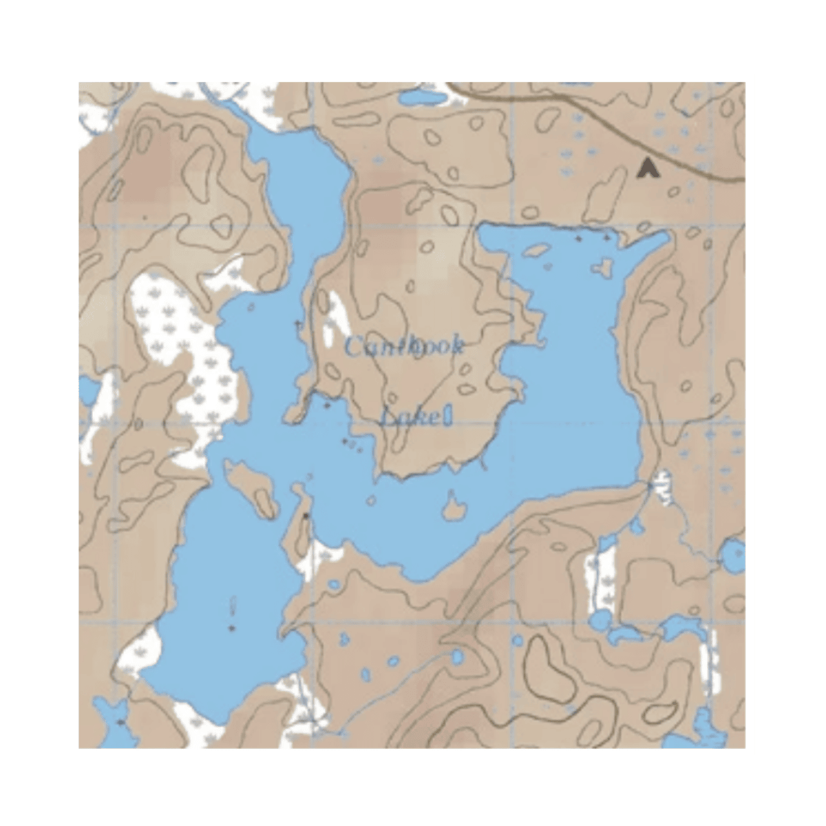 MCKENZIE BWCA MAP #23 - IRON RANGE, CANTHOOK AND JINX LAKES
