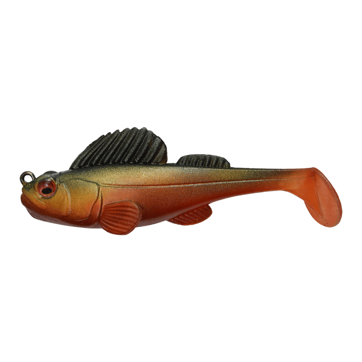 MEGABASS DARK SLEEPER SWIMBAIT SOFTBAIT 3.8IN_DARKSHAD