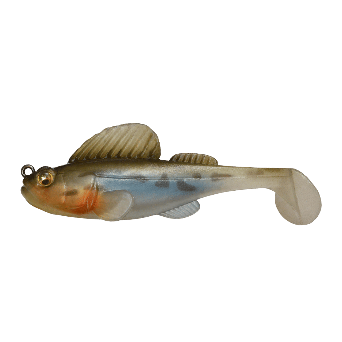 MEGABASS DARK SLEEPER SWIMBAIT SOFTBAIT 3.8IN_HAZE