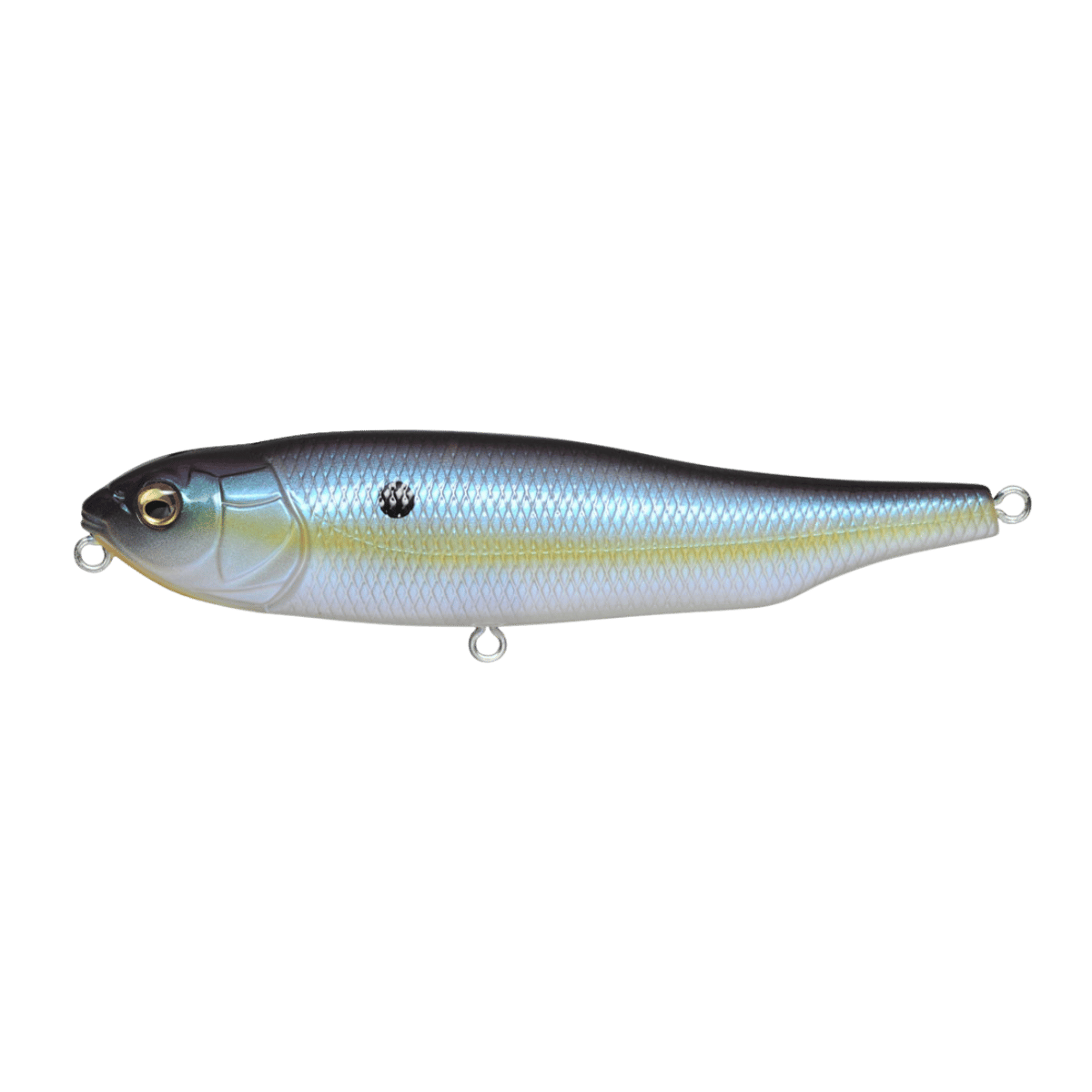 MEGABASS GIANT DOG-X HARD BAIT - SIDE STEPPING BALANCER SYSTEM - SEXY FRENCH PEARL