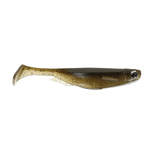 MEGABASS SPARK SHAD SWIMBAIT 6PK - 4''-GREEN PUMPKIN