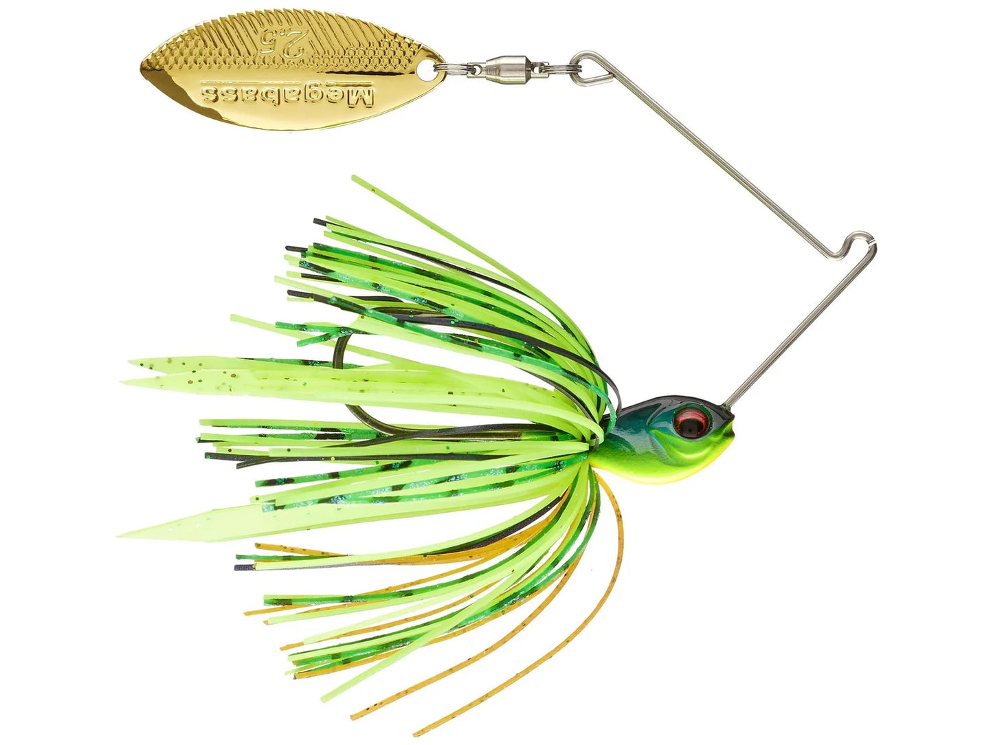 MEGABASS SV-3 SINGLE WILLOW SPINNERBAIT 1/4 OZ hot tiger