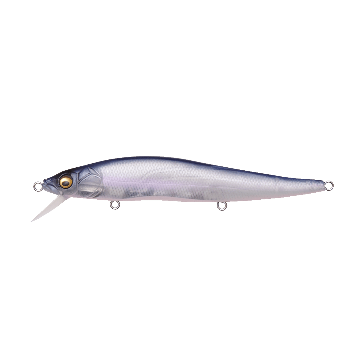 MEGABASS VISION ONETEN JERKBAIT - 4 THIRD - MAT PRO BLUE