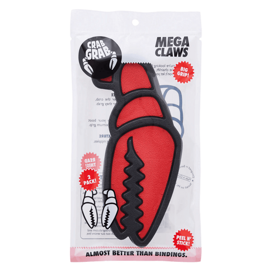 CRAB GRAB MEGA CLAW - BLACK RED 2PC/PK_MAIN IMAGE