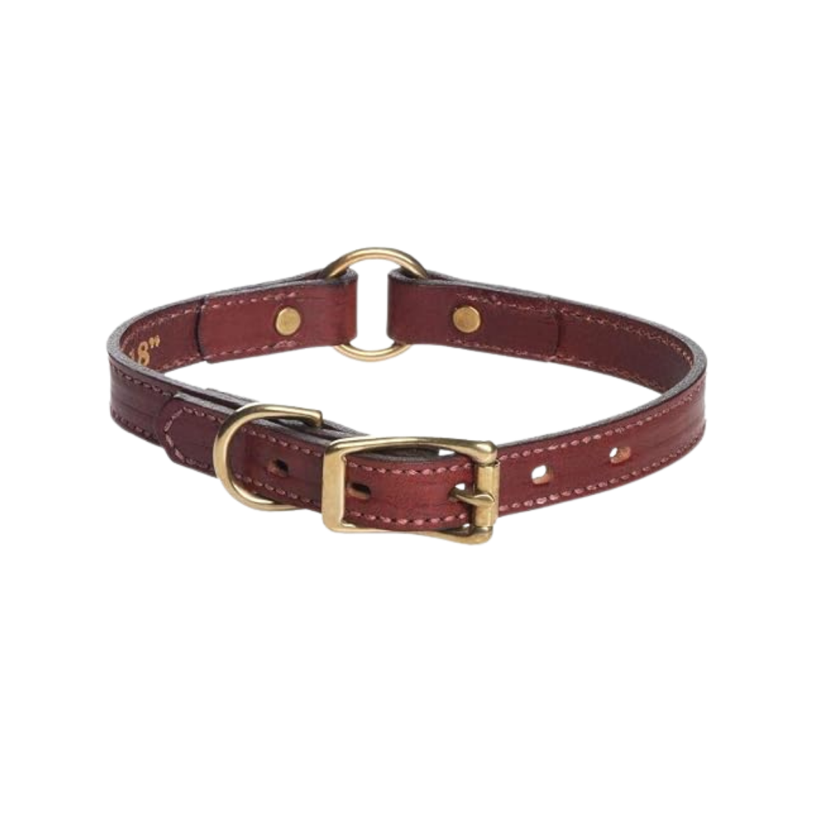 MENDOTA PRODUCTS HUNT COLLAR CHESTNUT 3/4"x16"