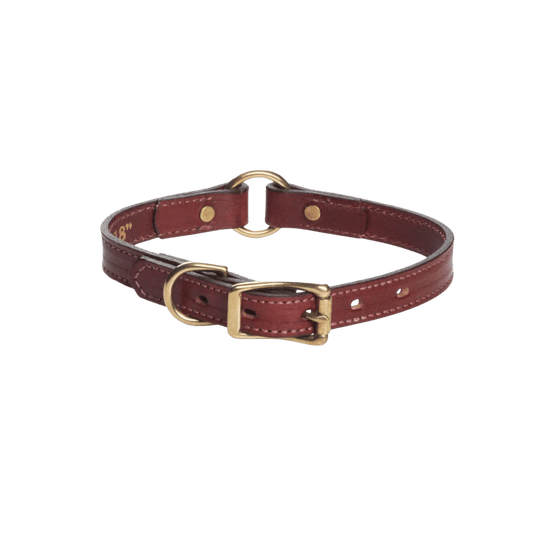 MENDOTA PRODUCTS NARROW HUNT COLLAR - CHESTNUT