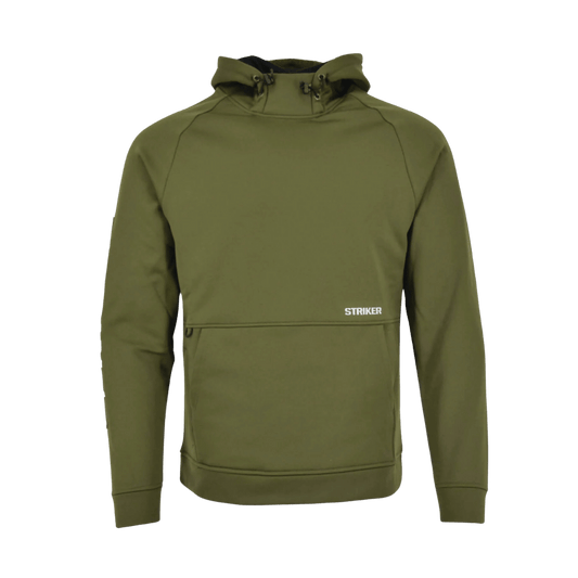 MENS BARRICADE HOODY DARK OLIVE_1 - FRONT