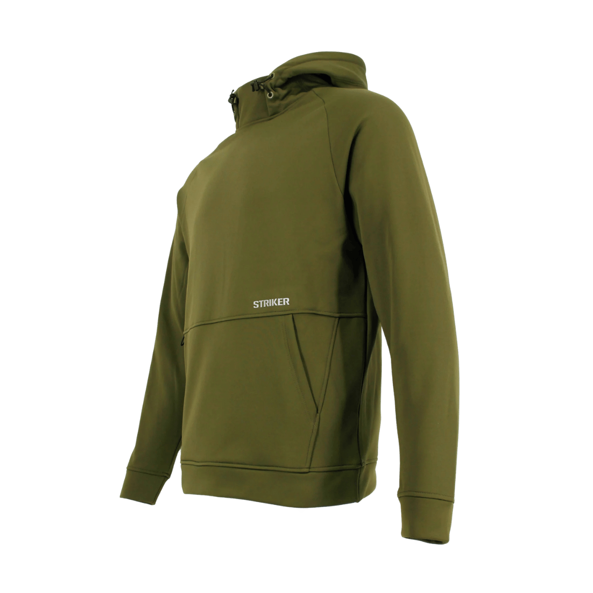 MENS BARRICADE HOODY DARK OLIVE_2 _ SIDE VIEW