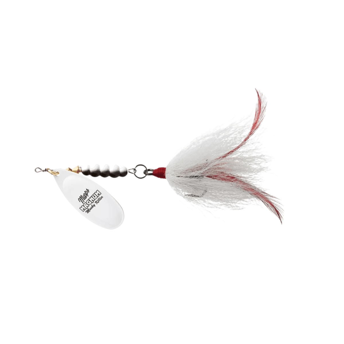 MAGNUM MUSKY KILLER 1 1/4OZ SILVER WHITE TAIL