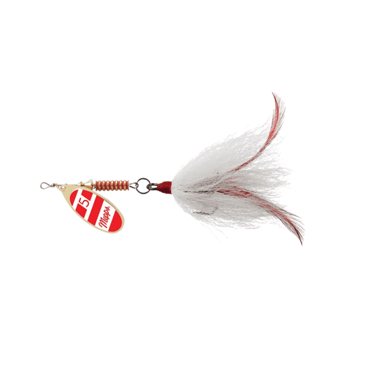 MEPPS MUSKY KILLER GOLD RED WHITE WHITE