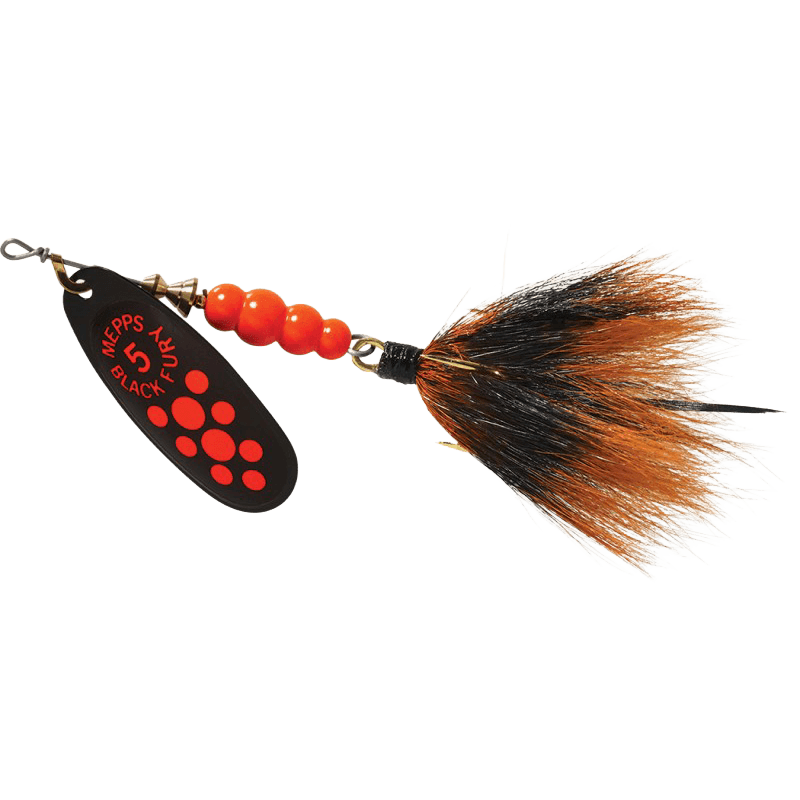 MEPPS BLACK FURY DRESSED 1/2OZ - FL RED DOT