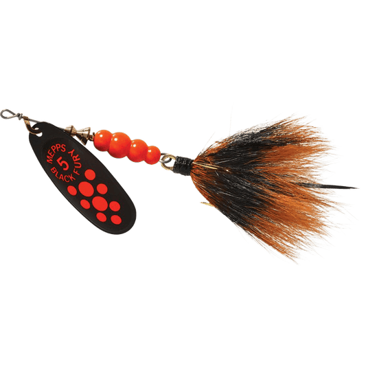 MEPPS BLACK FURY DRESSED 1/2OZ - FL RED DOT