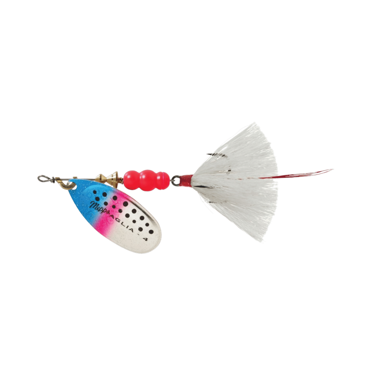 MEPPS AGLIA DRESS 1/12OZ - RAINBOW TROUT/WHITE