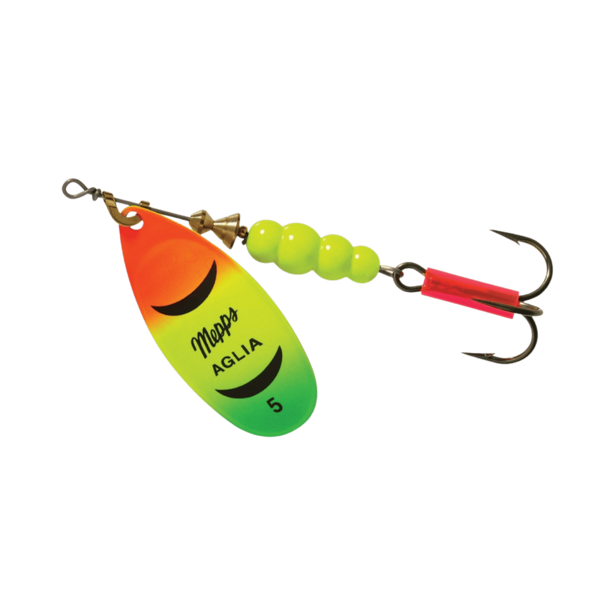 MEPPS AGLIA SPINR-PLAIN 1/2OZ - HOT FIRETIGER