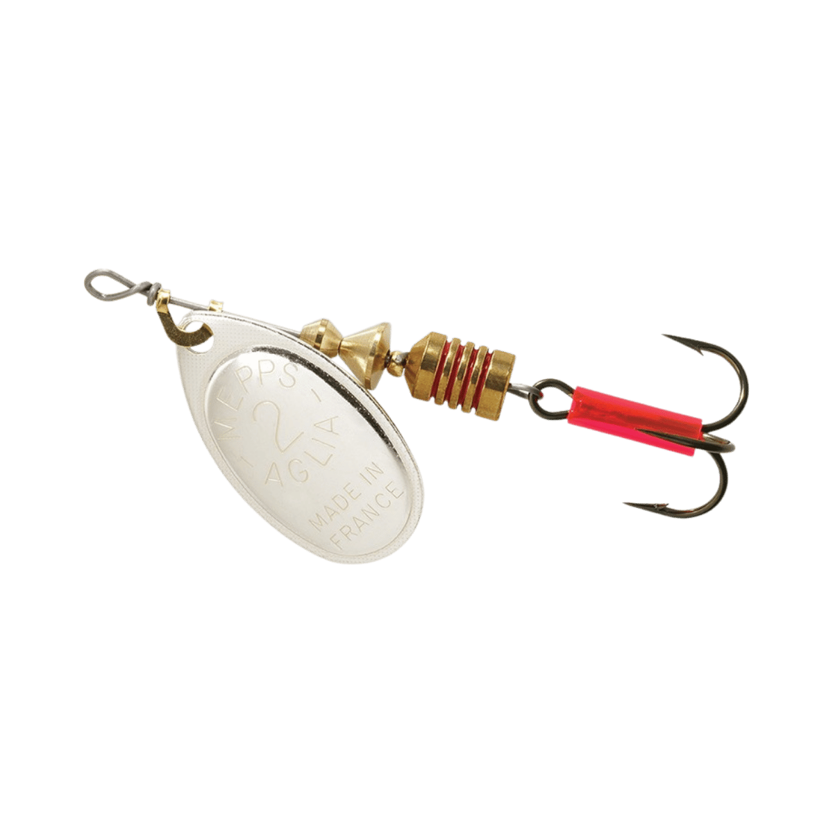 MEPPS AGLIA SPINR-PLAIN 1/6OZ - SILVER