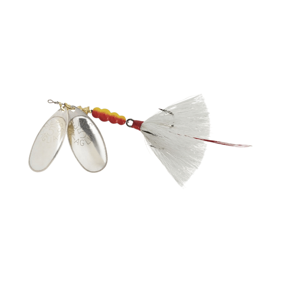 MEPPS DOUBLE BLADE AGLIA 11/16OZ - SILVER-WHITE